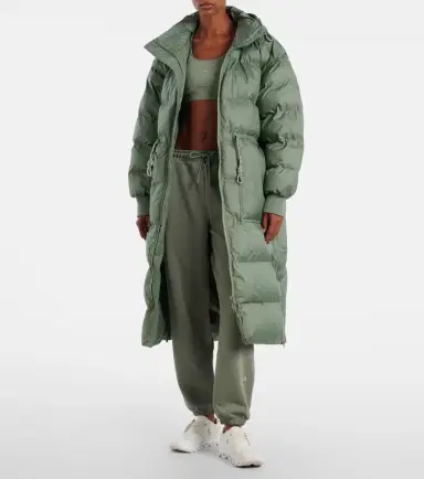adidas by Stella McCartney Hooded puffer coat | Thumbnail 5