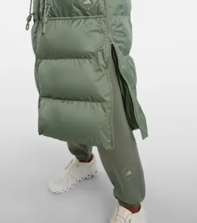 adidas by Stella McCartney Hooded puffer coat | Thumbnail 6