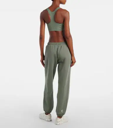 Adidas by Stella McCartney Cotton-blend fleece sweatpants | Thumbnail 5 Adidas by Stella McCartney Cotton-blend fleece sweatpants | Thumbnail 5