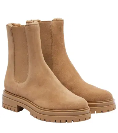 Gianvito Rossi Chester suede Chelsea boots | Thumbnail 1