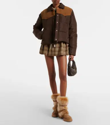 Gianvito Rossi Maverick suede and shearling biker boots | Thumbnail 5 Gianvito Rossi Maverick suede and shearling biker boots | Thumbnail 5