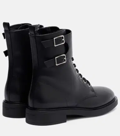 Gianvito Rossi Ripley leather combat boots | Thumbnail 3 Gianvito Rossi Ripley leather combat boots | Thumbnail 3