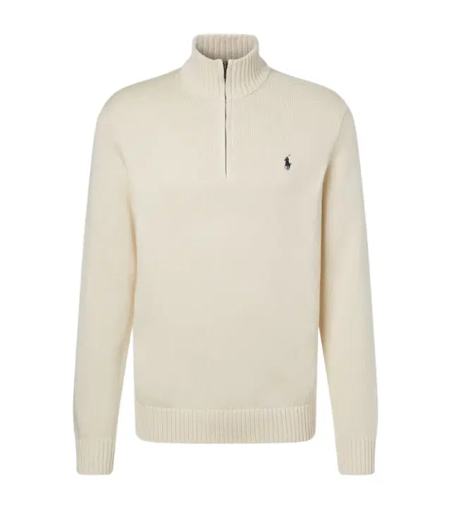Polo Ralph Lauren Cotton half-zip sweater