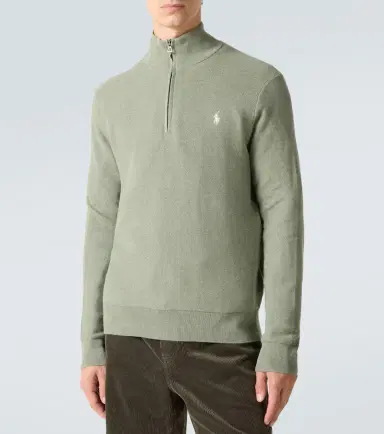 Polo Ralph Lauren Cotton half-zip sweater | Thumbnail 3 Polo Ralph Lauren Cotton half-zip sweater | Thumbnail 3