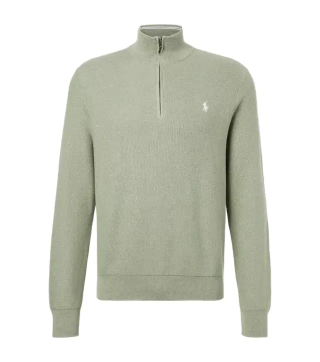 Polo Ralph Lauren Cotton half-zip sweater