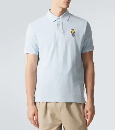 Polo Ralph Lauren Polo Bear cotton piqué polo shirt | Thumbnail 3