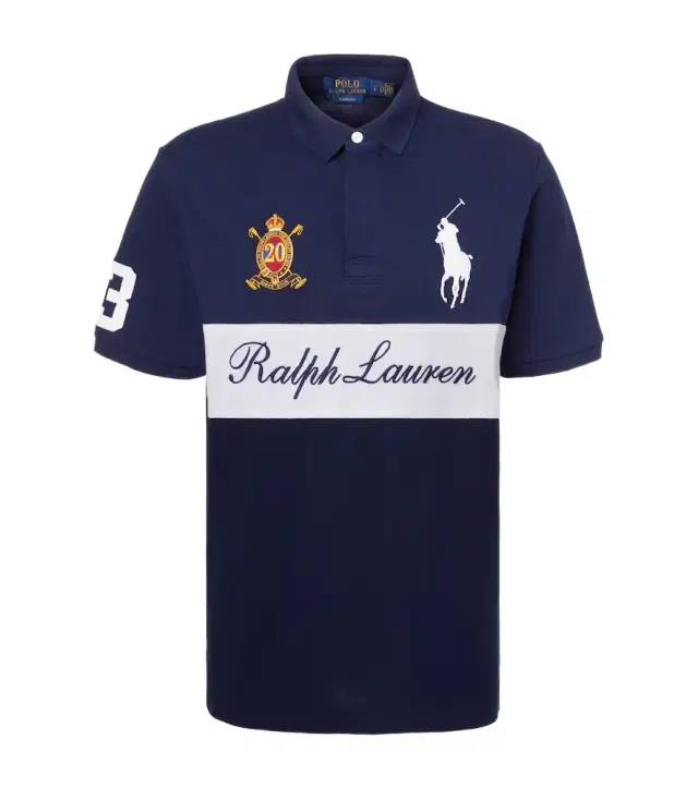 Polo Ralph Lauren Logo embroidered cotton piqué polo shirt