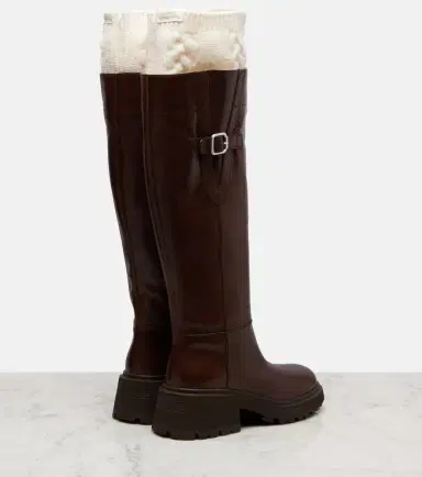 Jimmy Choo Tamsin leather knee-high boots | Thumbnail 3