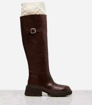 Jimmy Choo Tamsin leather knee-high boots | Thumbnail 4