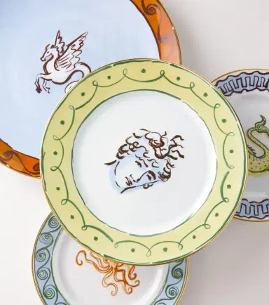 Ginori 1735 Il Viaggio di Nettuno porcelain charger plate | Thumbnail 3