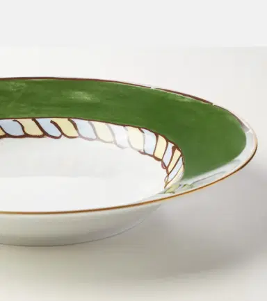 Ginori 1735 Il Viaggio di Nettuno soup plate by Luke Edward Hall | Thumbnail 2