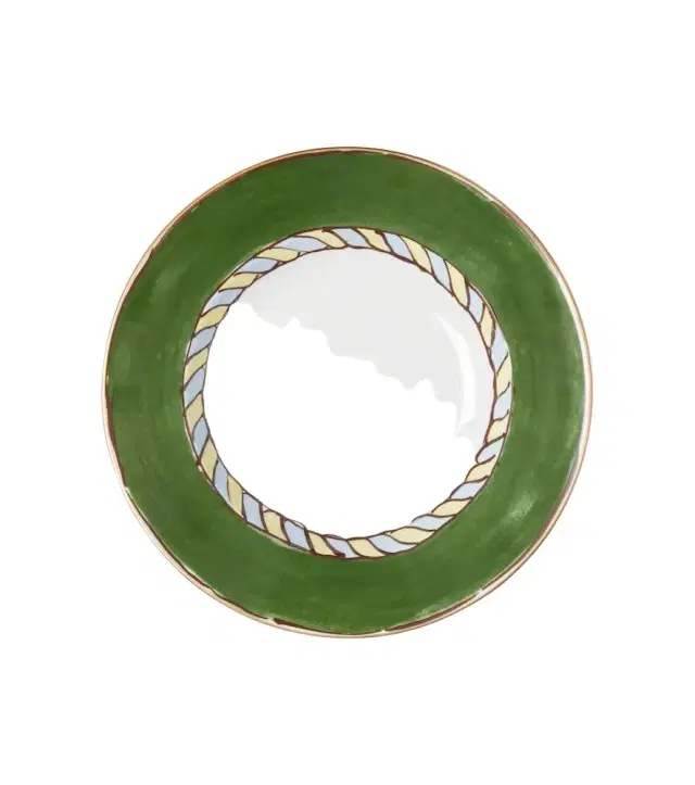 Ginori 1735 Il Viaggio di Nettuno soup plate by Luke Edward Hall
