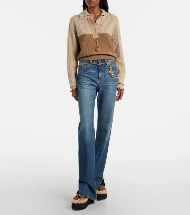 Chloe Chloé Nama 80 suede platform thong sandals | Thumbnail 5