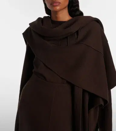 Jardin des Orangers Hooded wool and cashmere cape | Thumbnail 4 Jardin des Orangers Hooded wool and cashmere cape | Thumbnail 4
