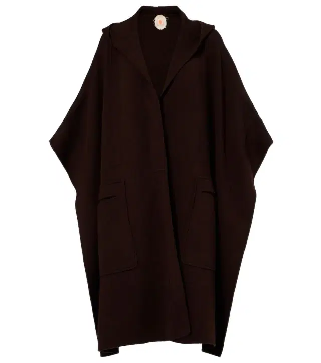 Jardin des Orangers Hooded wool and cashmere cape