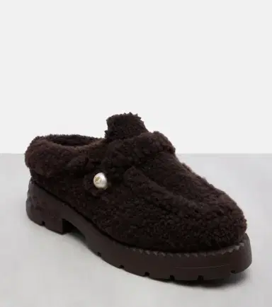 Jimmy Choo Shea shearling platform mules | Thumbnail 3 Jimmy Choo Shea shearling platform mules | Thumbnail 3