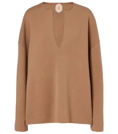 Jardin des Orangers Serafino wool and cashmere sweater | Thumbnail 1
