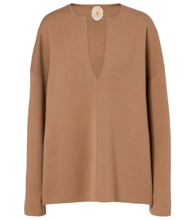Jardin des Orangers Serafino wool and cashmere sweater