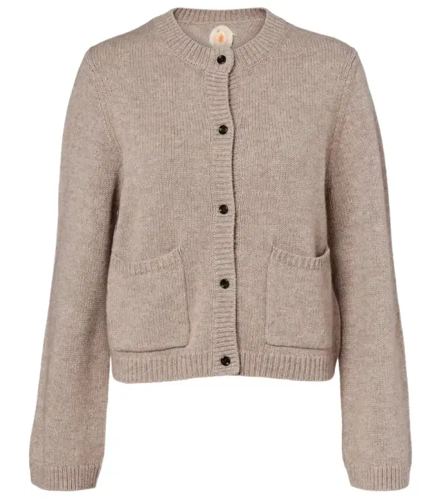 Jardin des Orangers Wool and cashmere cardigan