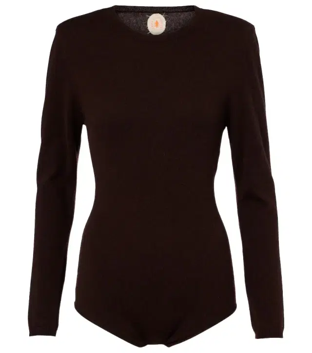 Jardin des Orangers Wool and cashmere bodysuit