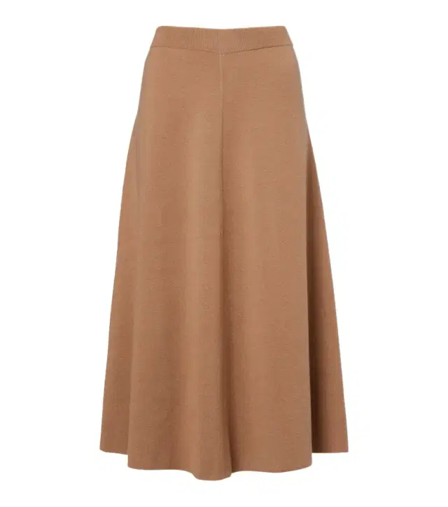 Jardin des Orangers Wool and cashmere midi skirt