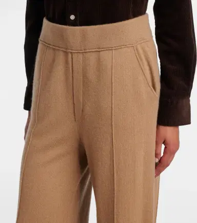 Jardin des Orangers High-rise wool and cashmere wide-leg pants | Thumbnail 3