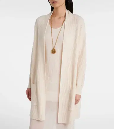 Jardin des Orangers Ribbed-knit cashmere cardigan | Thumbnail 2 Jardin des Orangers Ribbed-knit cashmere cardigan | Thumbnail 2