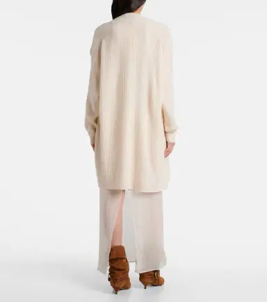 Jardin des Orangers Ribbed-knit cashmere cardigan | Thumbnail 6 Jardin des Orangers Ribbed-knit cashmere cardigan | Thumbnail 6
