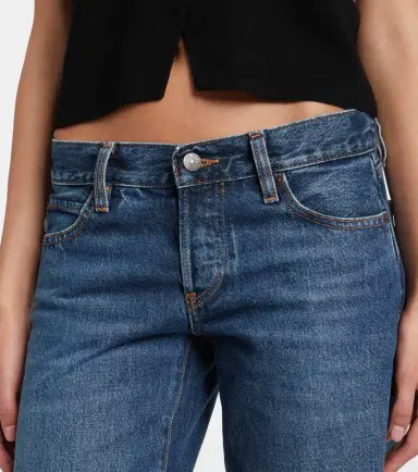 Frame x Amelia Gray The Gray low-rise straight jeans | Thumbnail 2