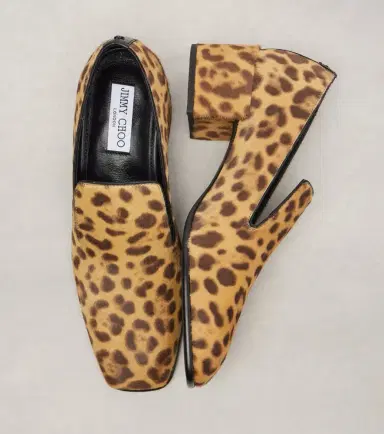 Jimmy Choo Eliot Slipper 45 leopard-print calf hair pumps | Thumbnail 4 Jimmy Choo Eliot Slipper 45 leopard-print calf hair pumps | Thumbnail 4