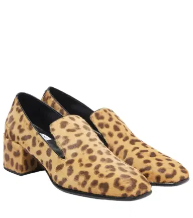 Jimmy Choo Eliot Slipper 45 leopard-print calf hair pumps | Thumbnail 1 Jimmy Choo Eliot Slipper 45 leopard-print calf hair pumps | Thumbnail 1