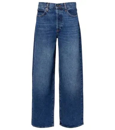 Frame x Amelia Gray Detour high-rise wide-leg jeans | Thumbnail 1