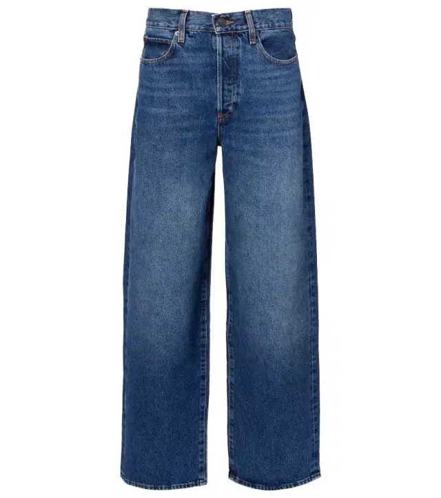 x Amelia Gray Detour high-rise wide-leg jeans