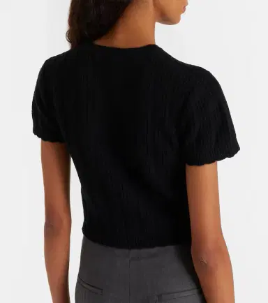 Frame x Amelia Gray The Getaway cashmere crop top | Thumbnail 2 Frame x Amelia Gray The Getaway cashmere crop top | Thumbnail 2