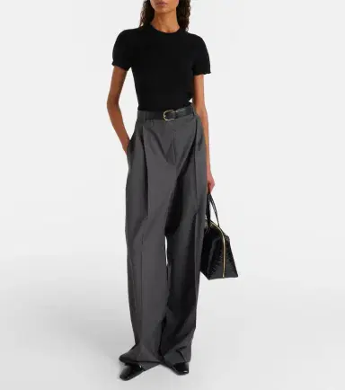 Frame x Amelia Gray The Getaway cashmere crop top | Thumbnail 3 Frame x Amelia Gray The Getaway cashmere crop top | Thumbnail 3