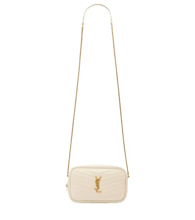 Saint Laurent Lou Mini matelassé leather camera bag