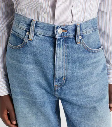 Frame x Amelia Gray Jort high-rise denim shorts | Thumbnail 4 Frame x Amelia Gray Jort high-rise denim shorts | Thumbnail 4