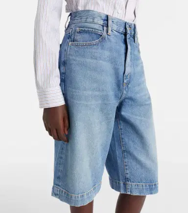 Frame x Amelia Gray Jort high-rise denim shorts | Thumbnail 5 Frame x Amelia Gray Jort high-rise denim shorts | Thumbnail 5