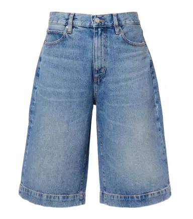 Frame x Amelia Gray Jort high-rise denim shorts | Thumbnail 1 Frame x Amelia Gray Jort high-rise denim shorts | Thumbnail 1