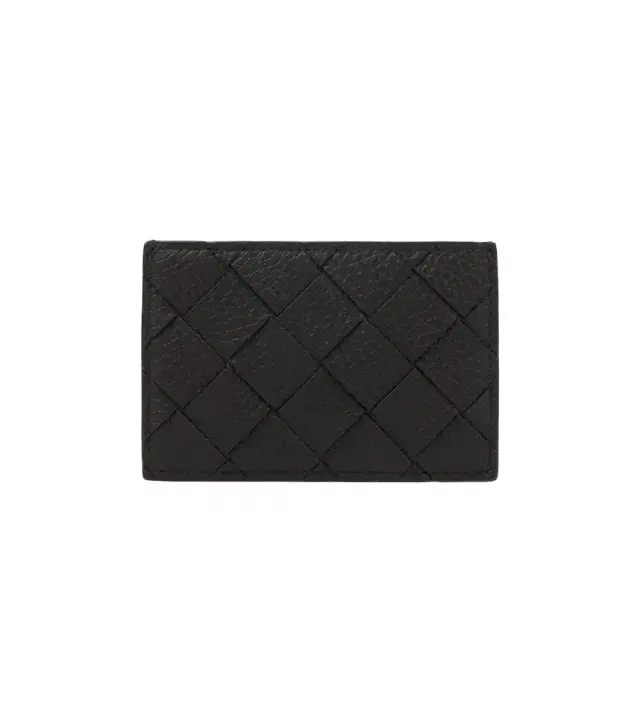 Bottega Veneta Intrecciato leather card holder