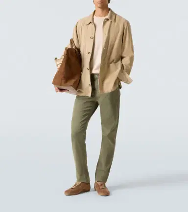 Frame L'Homme twill slim pants | Thumbnail 4