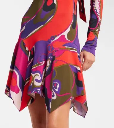 Pucci Orchidee jersey minidress | Thumbnail 2