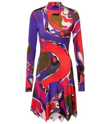 Pucci Orchidee jersey minidress | Thumbnail 1
