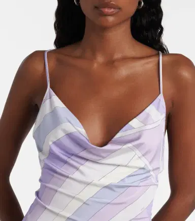 Pucci Iride satin jersey minidress | Thumbnail 4