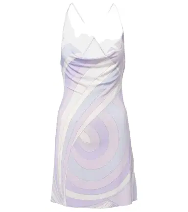 Pucci Iride satin jersey minidress | Thumbnail 1