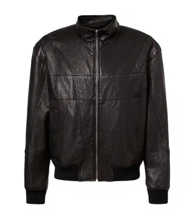 Saint Laurent Leather bomber jacket | Thumbnail 1 Saint Laurent Leather bomber jacket | Thumbnail 1
