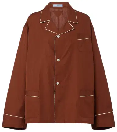 Prada Oversized cotton shirt | Thumbnail 1 Prada Oversized cotton shirt | Thumbnail 1