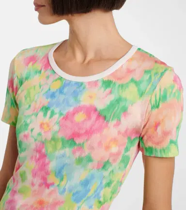 Prada Printed cotton T-shirt | Thumbnail 3