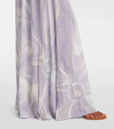PUCCI Iride gathered wool-blend gown | Thumbnail 6 PUCCI Iride gathered wool-blend gown | Thumbnail 6
