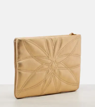 Dolce & Gabbana Devotion Mini metallic leather pouch | Thumbnail 4